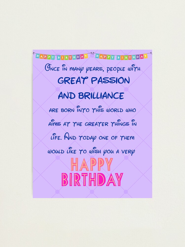 Mini Greeting Card, Born For This Mini Greeting Card, Born For This