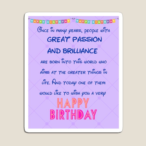 "Lustige alles Gute zum Geburtstagswünsche, alles Gute zum