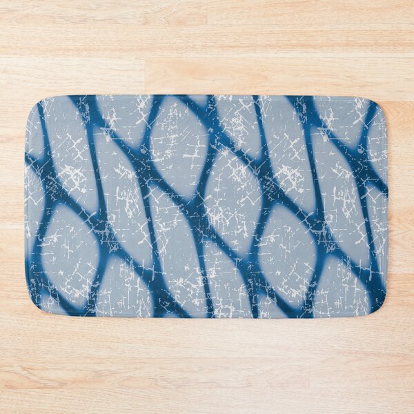 Item preview, Blue Fishing Net Pattern designed and sold by TextileInstinct.