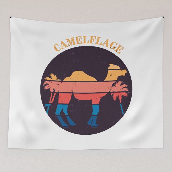 Item preview, Colourful Camelflage Camel  designed and sold by Camelstop.