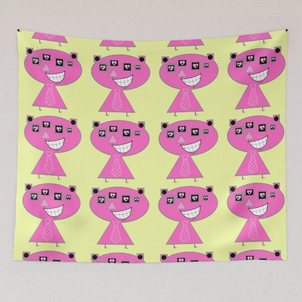 Item preview, Hot Pink Heart eyed Martian #Back to School 2021 designed and sold by GeoTeasters.