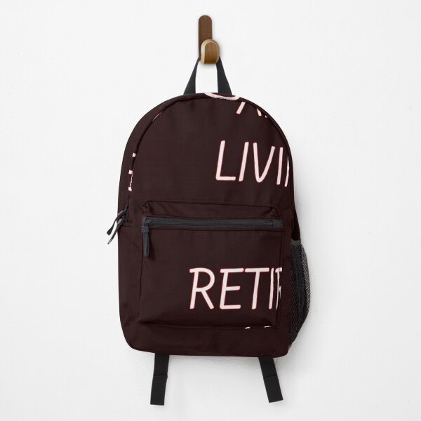 Item preview, RETIRED AND LIVING designed and sold by WeGotThat.