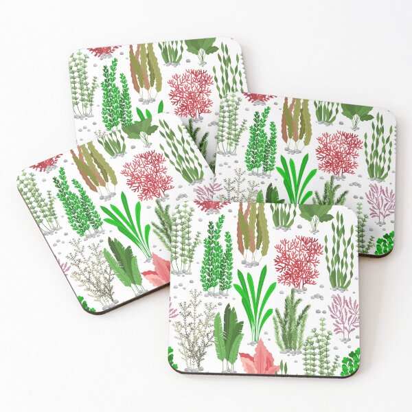 Item preview, Seaweed seamless pattern Sea weed fur - seamless colorful Seaweed pattern designed and sold by FirstTouch.