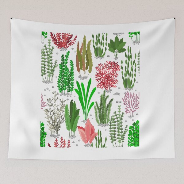 Item preview, Seaweed seamless pattern Sea weed fur - seamless colorful Seaweed pattern designed and sold by FirstTouch.