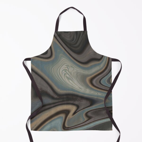 Item preview, Grey And Turquoise Fancy Fine Art Marble Design designed and sold by Piper-Deals.