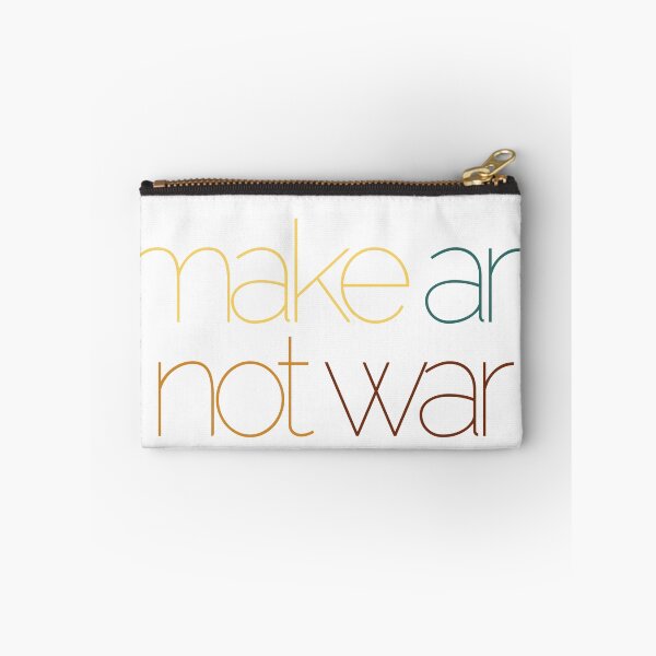 Item preview, Make art not war - colorful designed and sold by annaguerrawords.