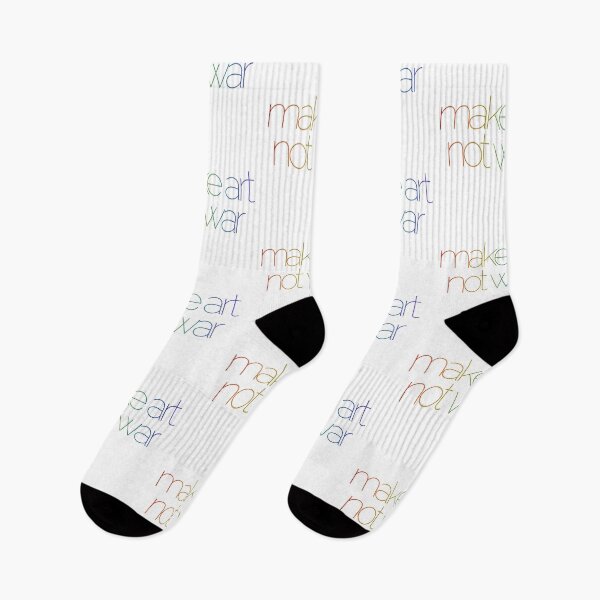 Item preview, Make art not war - rainbow designed and sold by annaguerrawords.