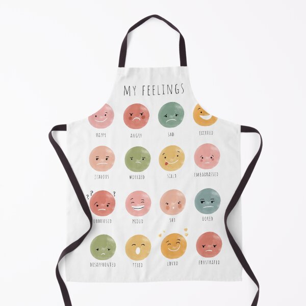 Item preview, Watercolor My Feelings Emoji funny designed and sold by Unish.