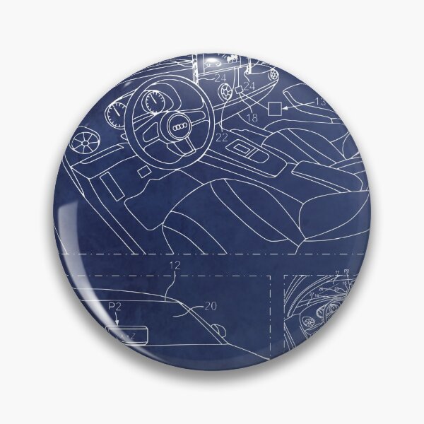 Item preview, Car Display Device Patent Blueprint designed and sold by T44BluePrints.