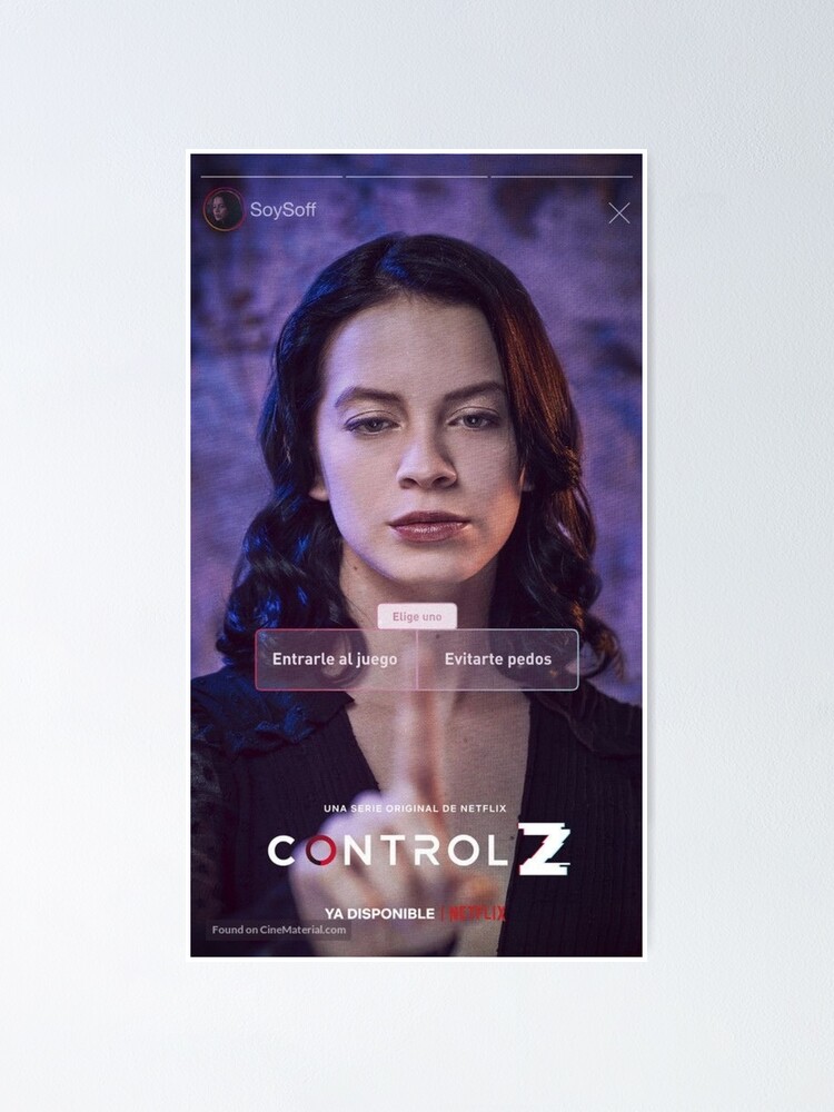 "Control z" Poster for Sale by Ishyne Redbubble