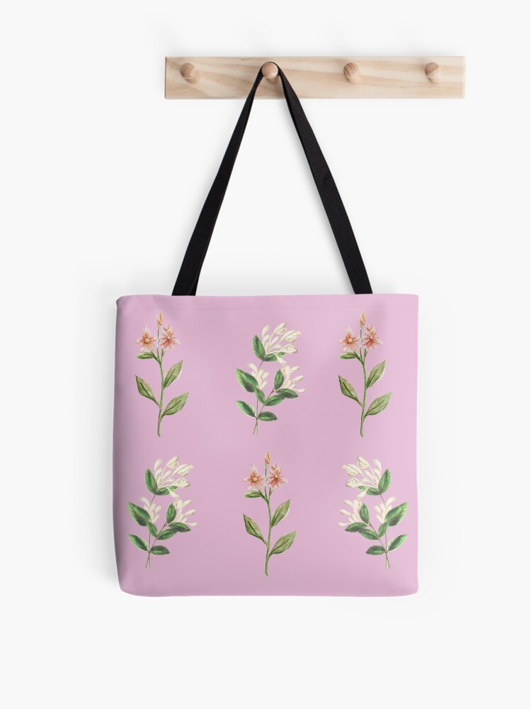 Thumbnail 1 of 2, Tote Bag, Flower pattern designed and sold by Jnwodo.