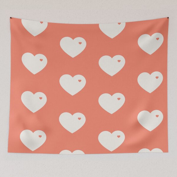 Item preview, Minimalist orange heart designed and sold by kasthu.