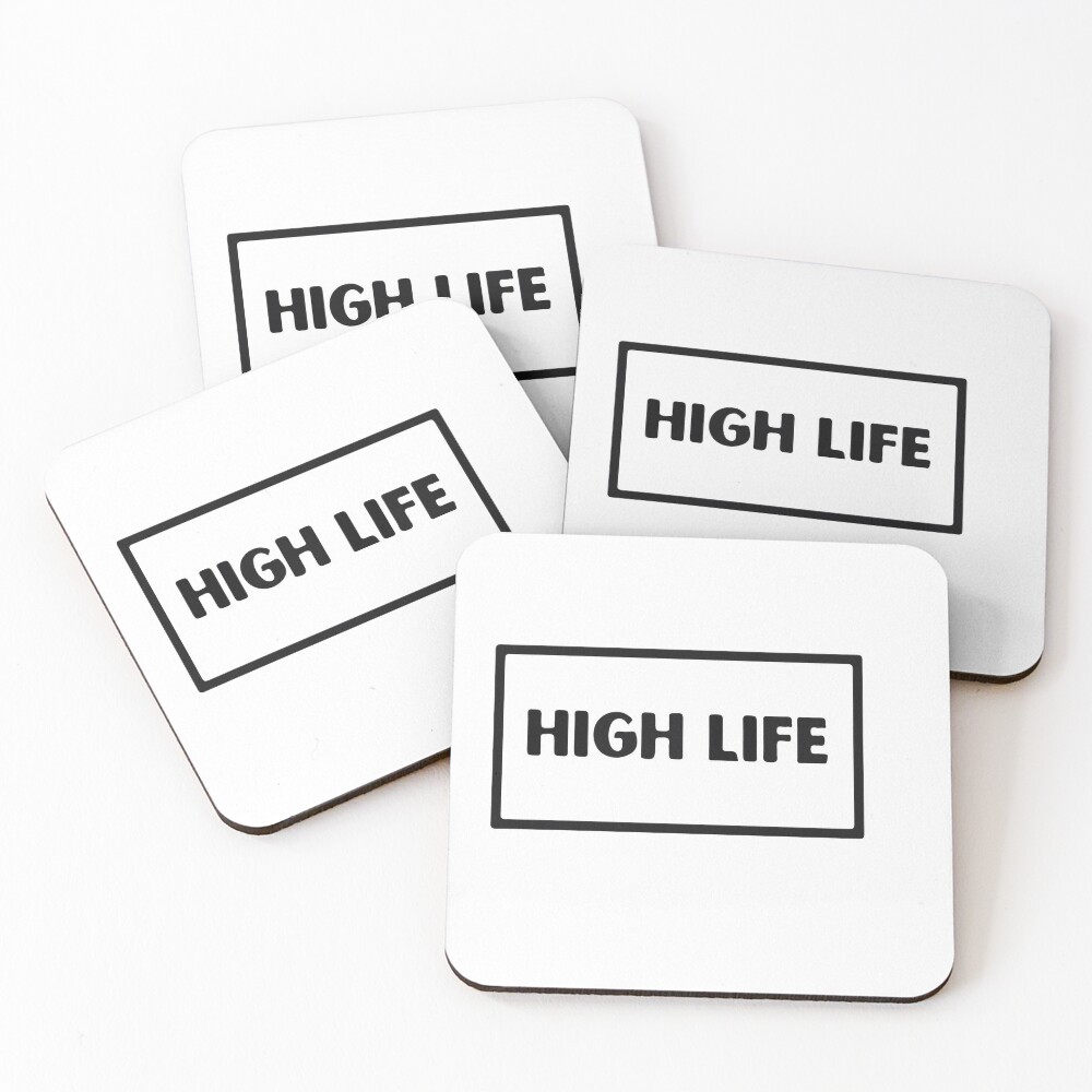 Item preview, Coasters (Set of 4) designed and sold by WeedHighLife.