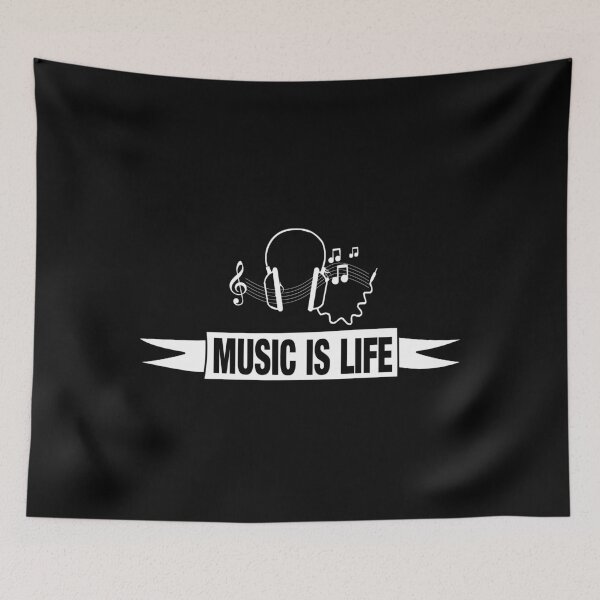 Item preview, Music Is Life - No Music No Life designed and sold by CyberArt Designers.