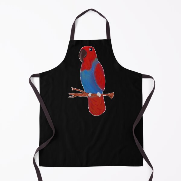 Item preview, Ekkie Love Cute red Eclectus Parrot for parrot lovers designed and sold by SusanaDesigns.