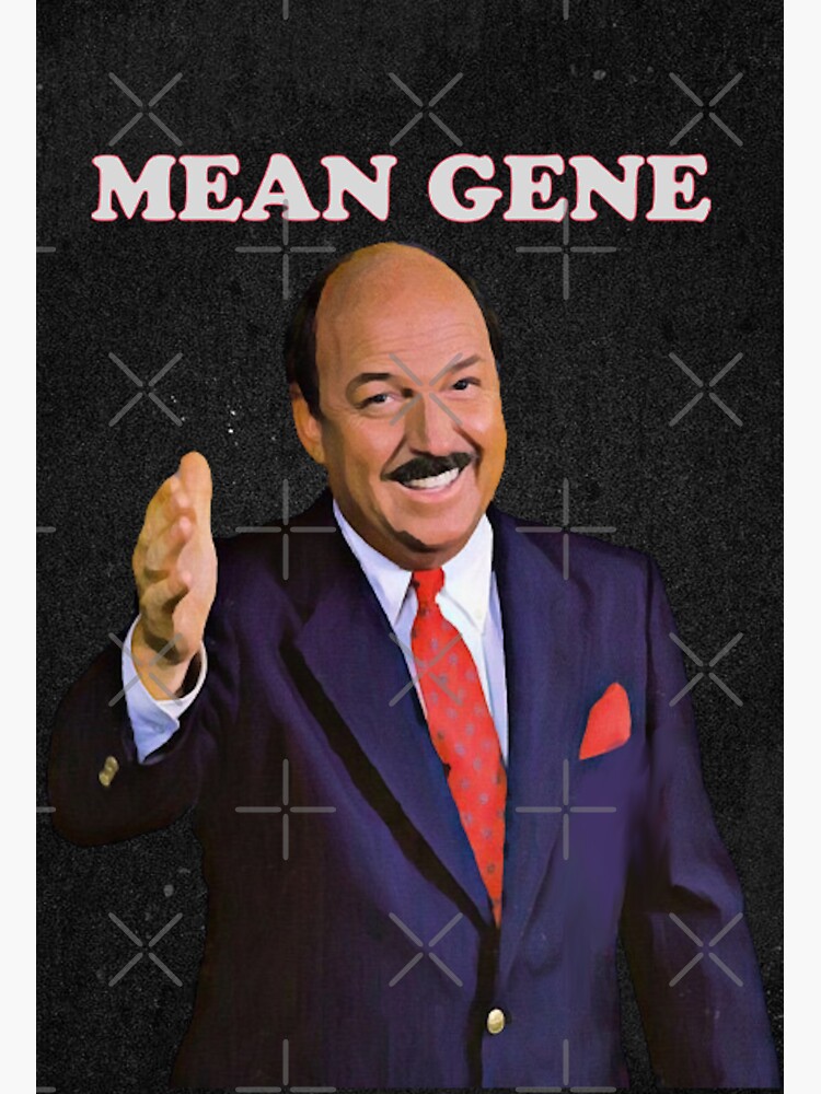 "Mean Gene" Sticker for Sale by brando9921 | Redbubble