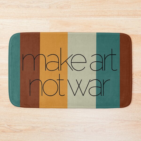Item preview, Make art not war - thin designed and sold by annaguerrawords.