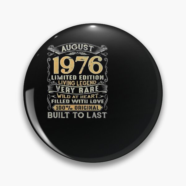 Aperçu de l'œuvre Millésime 44 Ans Août 1976 créée et vendue par rosamaria2020.
