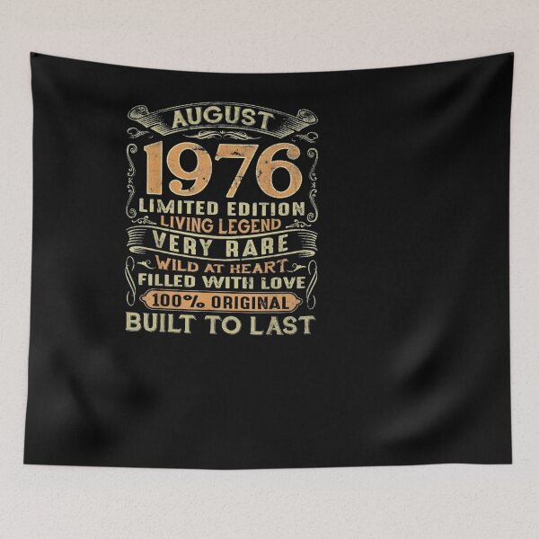 Item preview, Vintage 44 Years Old August 1976 designed and sold by rosamaria2020.