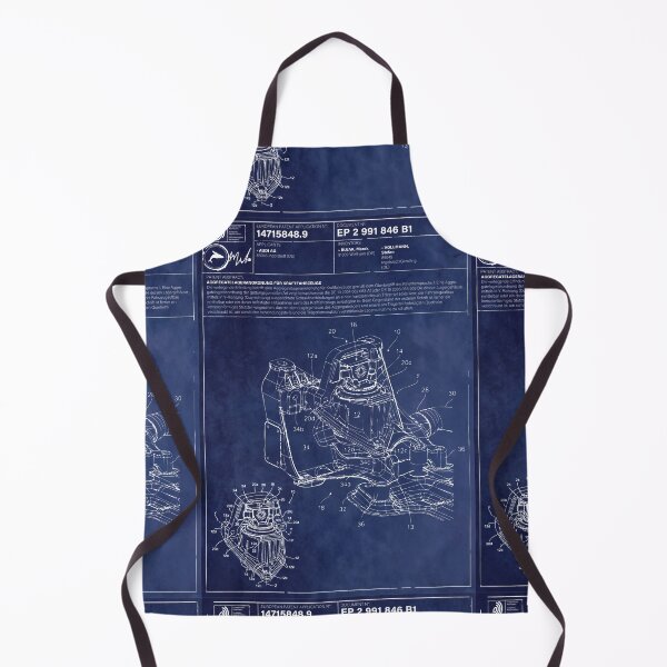 Item preview, Engine Support Arrangement Patent Blueprint designed and sold by T44BluePrints.