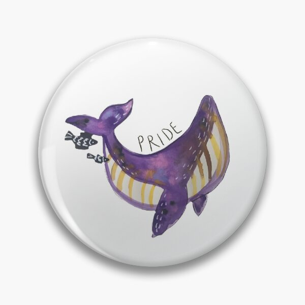 Item preview, Pride whale designed and sold by SirNiji.