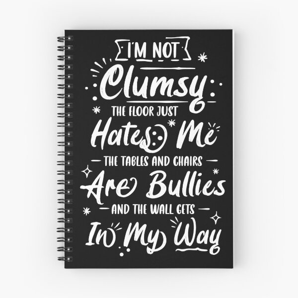 Item preview, I'm Not Clumsy The Floor Hates Me Funny Awkward Person Gift designed and sold by NewArtWave.