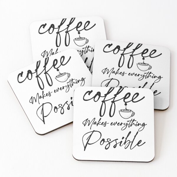 Item preview, Coffee Makes Everything Possible designed and sold by Housestore.