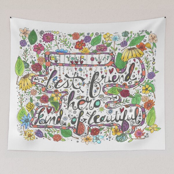 Item preview, Word Art - Be your own best friend, hero, and kind of beautiful designed and sold by argodzines.