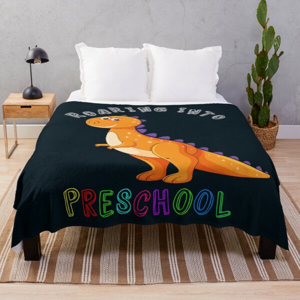 Item preview, Roaring Into Preschool Cute Orange Dinosaur with a spiky tail designed and sold by Olhado.