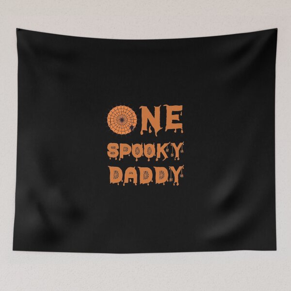 Item preview, One Spooky Daddy, Funny Halloween Gift Idea For Dad, Spider Halloween Design designed and sold by AMINE  ★★★★★.