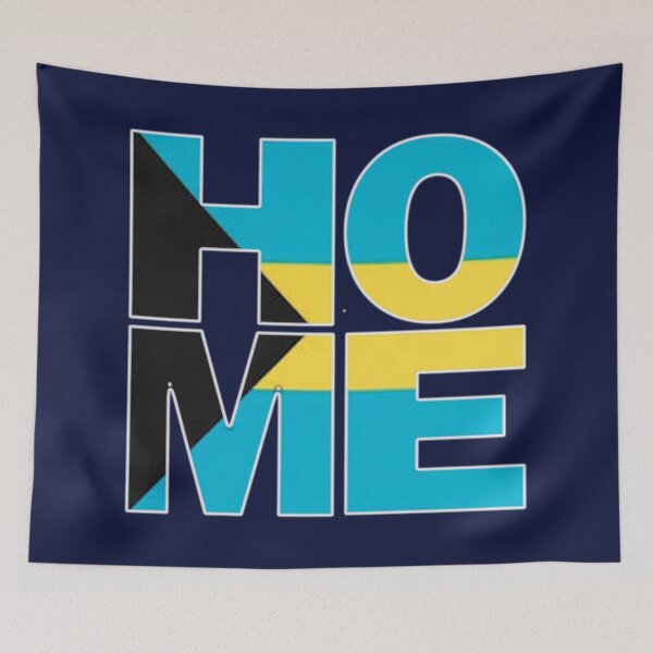Item preview, The Bahamas Flag Collection Spelling HOME - Soca Mode designed and sold by Soca-Mode.