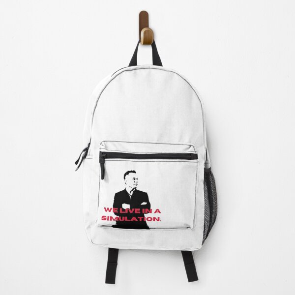 Item preview, We Live in a Simulation Elon in Simple Text Gear! designed and sold by UncleFizziwigs.