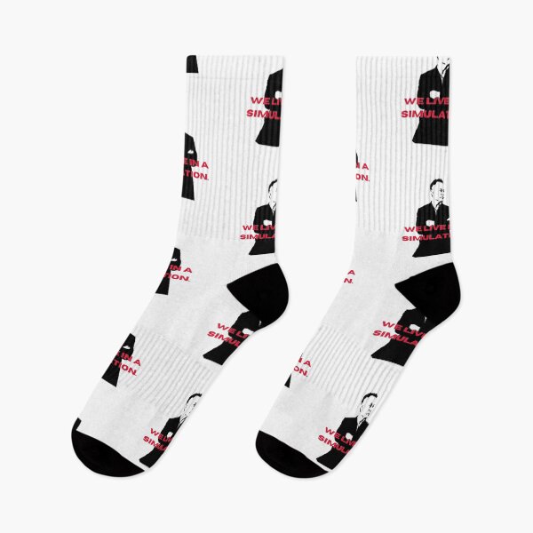 Item preview, We Live in a Simulation Elon in Simple Text Gear! designed and sold by UncleFizziwigs.