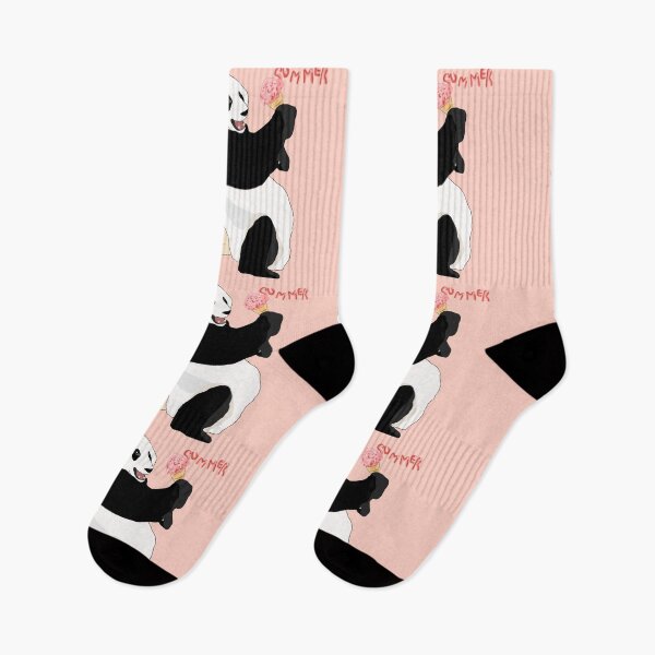 Item preview, Panda bear eating ice cream designed and sold by Achibebon.