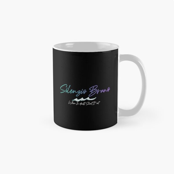 Item preview, silenzio bruno - quote from Luca funny designed and sold by kavanagh515h.