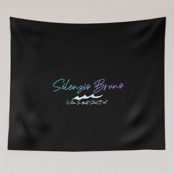 Item preview, silenzio bruno - quote from Luca funny designed and sold by kavanagh515h.
