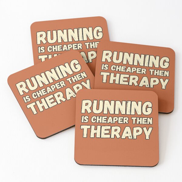 Item preview, Running is Cheaper Than Therapy designed and sold by Kipcio.