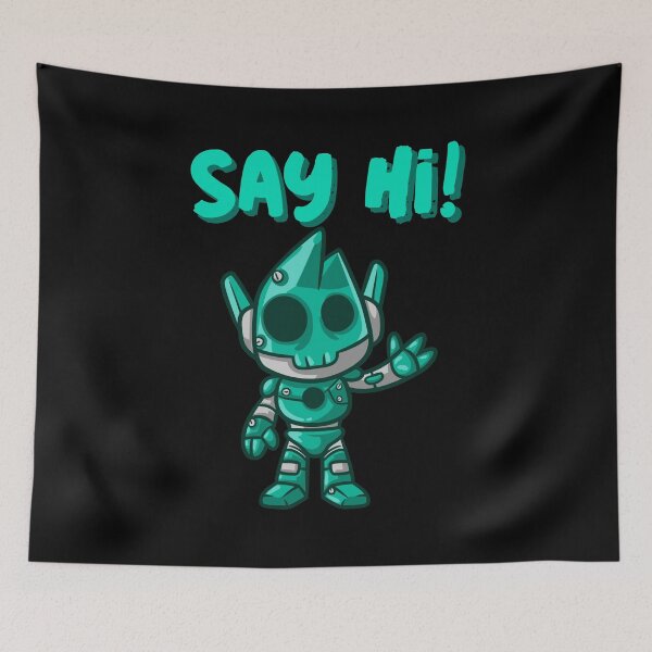 Item preview, Robot Say Hi! designed and sold by CDSDesign.
