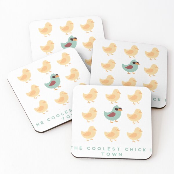 Item preview, THE COOLEST CHICK IN TOWN designed and sold by Dryyfryy.