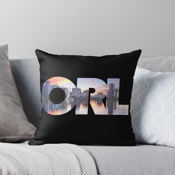 Item preview, Orlando, Florida ORL Sunset Cityscape designed and sold by CrabbyLobster.