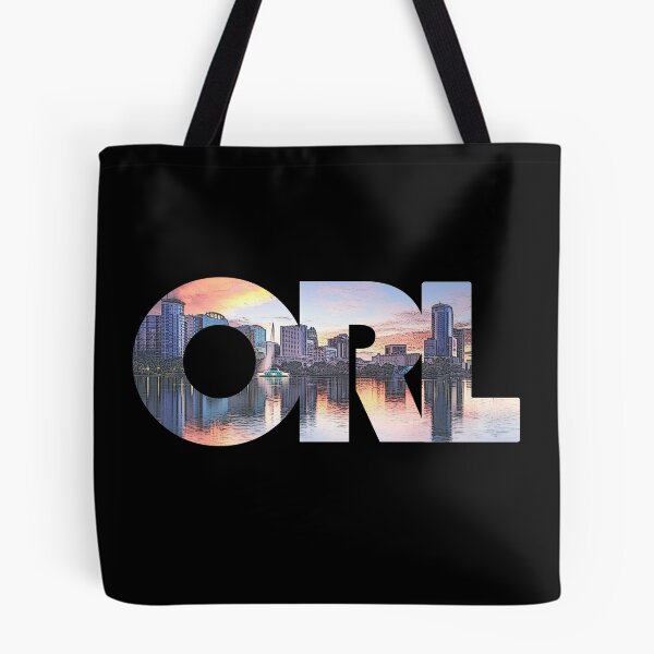 Item preview, Orlando, Florida ORL Sunset Cityscape designed and sold by CrabbyLobster.