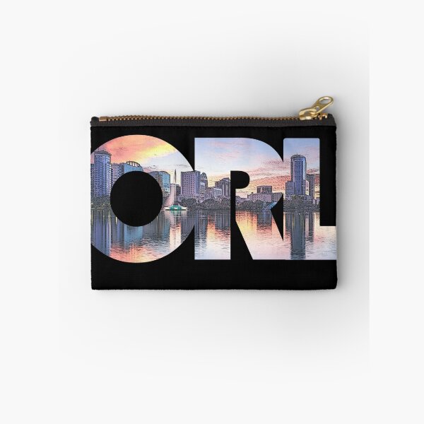 Item preview, Orlando, Florida ORL Sunset Cityscape designed and sold by CrabbyLobster.