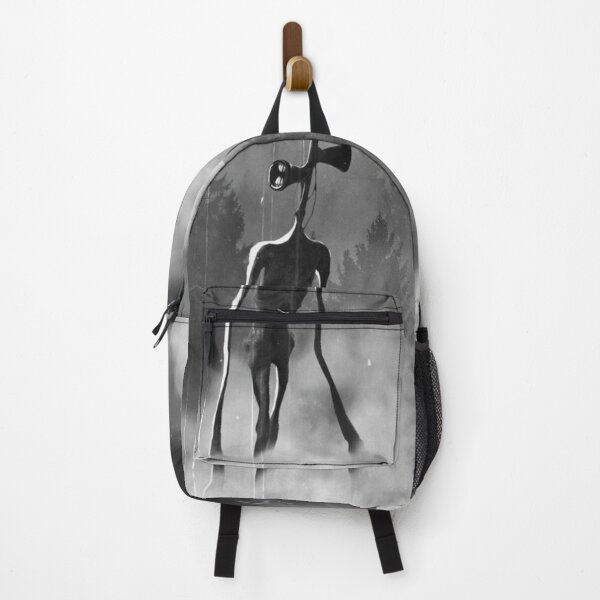 Vista previa del artículo con la obra «Mochila bosque nocturno con cabeza de sirena», diseñado y vendido por Nishad4.