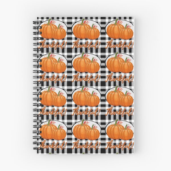 Item preview, Buffalo Check Pumpkins Fall Decor- Thankful designed and sold by Designs By YL.