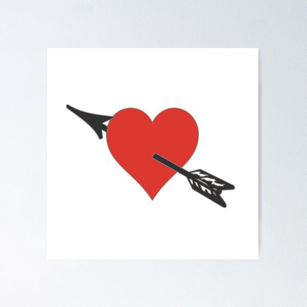 Item preview, Red Heart and Arrow designed and sold by Pavnud.