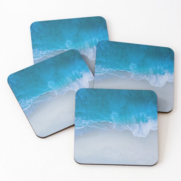 Item preview, Ocean Blue Shore Waves designed and sold by sbrstore.