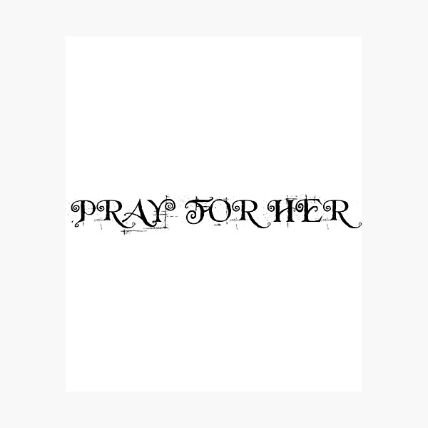 Item preview, pray fo her t-shirt designed and sold by seriesxanime.