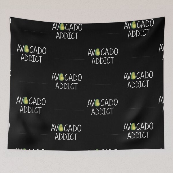Item preview, Avocado Addict white letters designed and sold by 8-COUNT Co. Clothing.