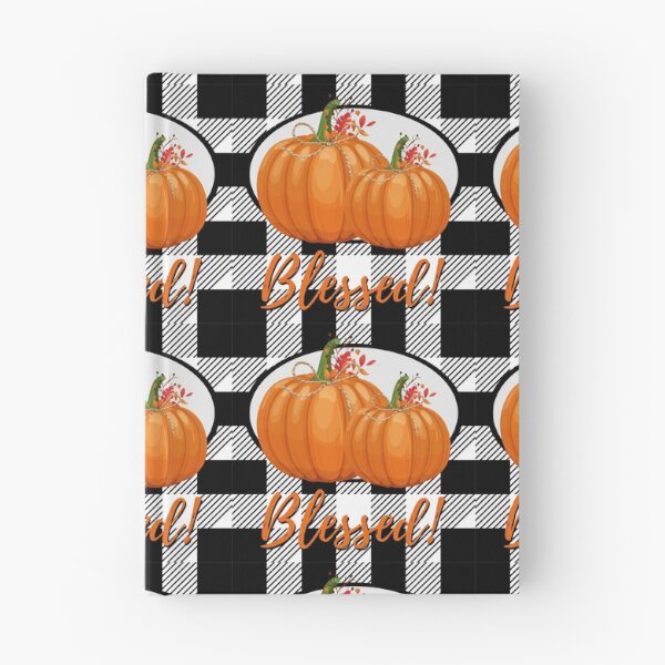 Item preview, Buffalo Check Pumpkins Fall Decor- Blessed designed and sold by Designs By YL.