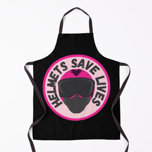 Item preview, helmets save lives pink designed and sold by InsaneCorner.